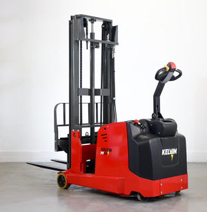 Kelvin PF16 Pedestrian Counterbalance Stacker – 1600kgs / 5.5m Lift