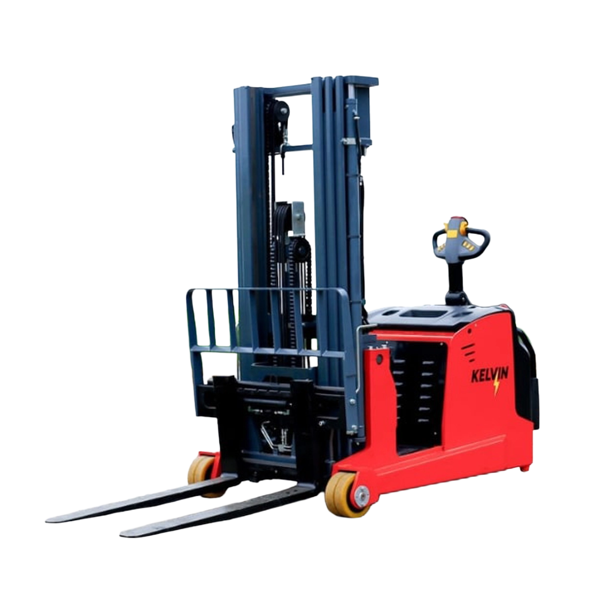 Kelvin PF20 Pedestrian Counterbalance Stacker – 2000kgs / 5.5m Lift